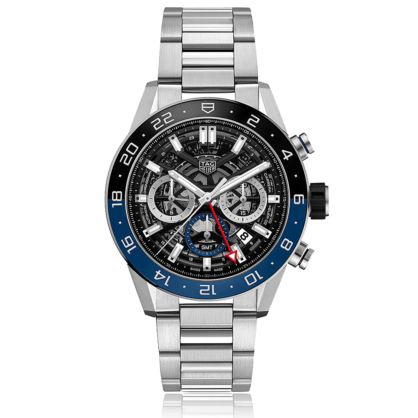 Swiss TAG Heuer Carrera 45mm Mens Watch CBG2A1Z.BA0658